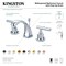 Kingston Brass KS4941CML Manhattan 8" Widespread Bathroom Faucet, Polished Chrome KS4941CML - alternate 2